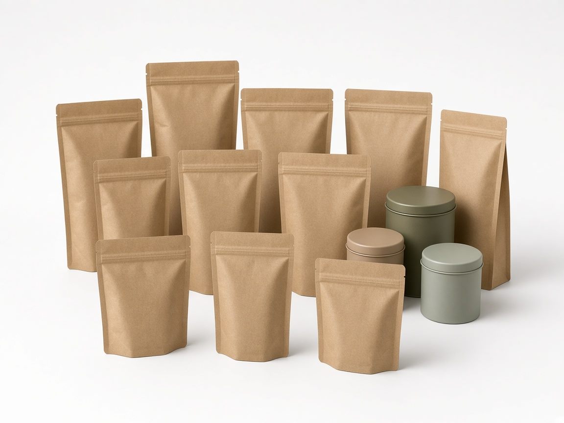 食品包装袋和茶罐